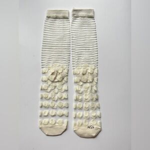 Japan brand 45R Elegant Sheer Patterned Socks